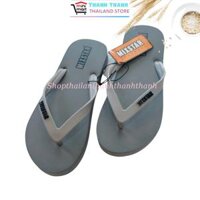 Dép tông lào Thái Lan nam siêu nhẹ, siêu bền, đi mưa không ngấm nước MIXSTAR  MV1 - Xám - 9.5