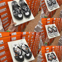 Dép Tông Nam DSQ ,D.G  Đi Biển Full Đen Hàng Đẹp - Dép Tông DSQ Xỏ Ngón Nam cực chất 2025.