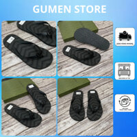 Dép Tông Nam Nữ GC Đính Logo To Giữa Quai - Dép Tông Nam Nữ Màu Đen GC Siêu Đẹp