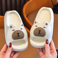 Dép trẻ em bán chạy, dép đi trong nhà cho bé trai bé gái, không trượt, gia đình ba người, tắm tại nhà mùa hè mới 2025