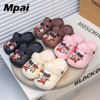 Dép Trẻ Em Mùa Hè Giày Học Sinh Hoạt Hình Nezha Dép Baotou Dép Mềm Chống Trơn