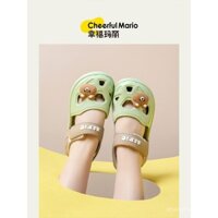 Dép trẻ em mùa hè mới, dép xỏ ngón cho trẻ nhỏ, mũi kín, đế mềm, giày đi biển chống trượt cho bé trai và bé gái