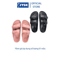 Dép trong nhà | JYSK Sindre | EVA | đen/san hô | 36-41