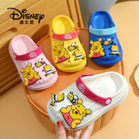 Dép Winnie The Pooh chính hãng Disney hoạt hình dép trẻ em túi lỗ gấu Pooh đáng yêu dép chống va cho trẻ em dép học sinh dép chống trượt trong nhà Quà Tặng trẻ em