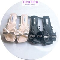 DÉP XẸP NƠ KHÓA WANG TRẺ TRUNG THANH LỊCH TIÊN TIÊN SHOES D60A