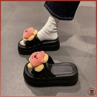 Dép xỏ ngón cao gót Loopy Dép nâng cao Dép eva chống trượt