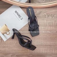 Dép xỏ ngón cao gót