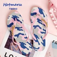 Dép xỏ ngón có khóa nữ phong cách mới Hotmarzz để mua sắm ngoài trời, dép xỏ ngón chống trượt cho n