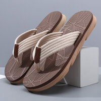 dép xỏ ngón đế cao su đúc nguyên khối chống trơn trượt LouLuen