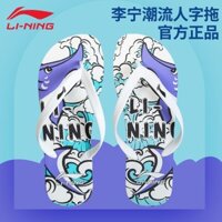 Dép xỏ ngón Li Ning Dép nam mặc ngoài Dép xỏ ngón thể thao đi bơi mùa hè Dép sandal nữ chống trượt