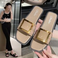 Dép xỏ ngón mùa hè Thời trang phù hợp với phiên bản Hàn Quốc Dép nữ đi biển ngoài trời