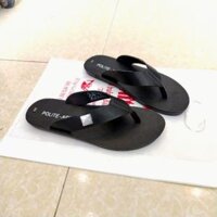 Dép xỏ ngón nam quai to đen