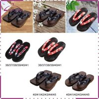 Dép xỏ ngón Nhật Bản truyền thống Geta Dép xỏ ngón cho nam nữ