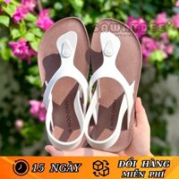 Dép Xỏ Ngón Quai Hậu Thái Lan Nữ MOOCHUU MC09 Đế Bệt Nữ Tính Cao Su Chống Nước Mưa Chống Trơn Chính Hãng (FORM RỘNG)