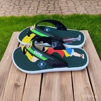 Dép xỏ ngón trẻ em phong cách dễ thương, thoải mái, không trượt, chống mài mòn, giày đi biển cho bé trai, dép xỏ ngón phong cách hoạt hình cho bé trai
