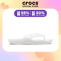 Dép Xỏ Ngón Unisex Crocs Classic - White