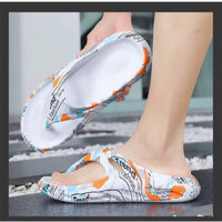 dép xỏ ngón,dép tông cao su đúc đế cao 5cm trẻ trung đi du lịch