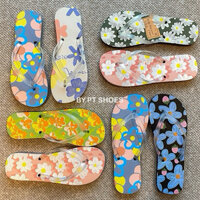 Dép xốp hoa đi biển