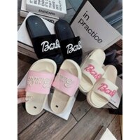 Dép xốp nữ thêu chữ babi cực xinh