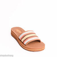 Dép xốp quai ngang Bitis nữ đế 3cm - 39 - Nâu