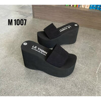 DÉP XỐP  QUAI NGANG ĐEN CAO 5-7-9-11 Phân Lê Thịnh