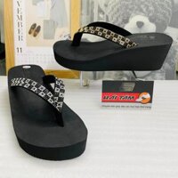 DÉP XỐP SIÊU NHẸ KẸP NGÓN ĐẾ CAO ĐÍNH ĐÁ THỜI TRANG 5P, 7P, 9P