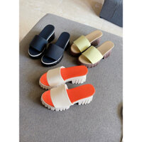 Dép xuồng đế cao 7p phối màu