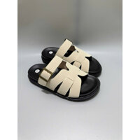 Dép xuồng đế cao độn đế 4cm bản quai ngang, hàng QCCC hàng hot trend 2025