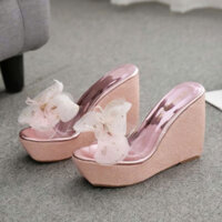 DÉP XUỒNG NƠ HOA NHŨ 12P HÀNG LOẠI I CAO CẤP SIÊU ÊM