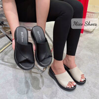 Dép Xuồng Quai Ngang QC Cao Cấp Fullbox / Mieo Shoes D2789 D2790