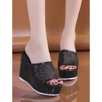 DÉP XUỒNG REN HOA KIM TUYẾN SIÊU HOT