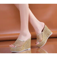 DÉP XUỒNG REN HOA KIM TUYẾN