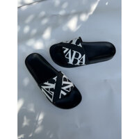 Dép ZARA quai ngang thời trang cao cấp chống trơn trượt, siêu hot trend 2024