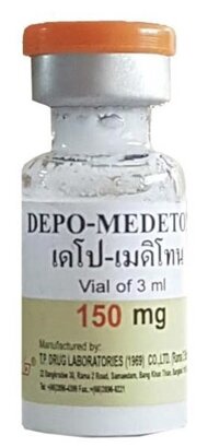 Depo-Medeton 150mg/3ml H/1lọ (C/3ml) thuốc ngừa thai 1 mũi tiêm /3 tháng