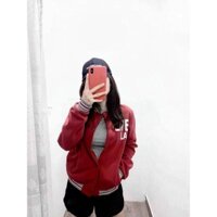 Đẹpp xỉuuuuu ạ 😍😍 Áo khoác bomber Live siêu hot năm nay  Freesize <57kg đổ về ok ah