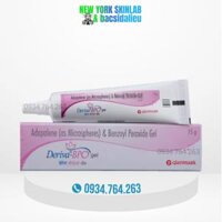 Deriva BPO gel (20g) 0.1% adapalene microsphere & 2.5% benzoyl peroxide - kem trị mụn trứng cá, mụn viêm, sưng, mụn mủ