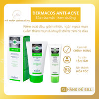 Dermacos Anti Acne - Kem dưỡng Demacos Matting Cream 50Ml - Kem giảm nhờn, ngừa mụn