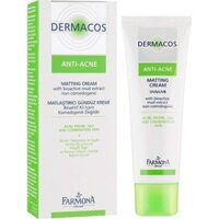 DERMACOS KEM DƯỠNG GIẢM BÓNG NHỜN, NGỪA MỤN FARMONA DERMACOS ANTI ACNE MATTING CREAM 50ML