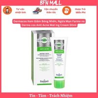 Dermacos Kem Giảm Bóng Nhờn, Ngừa Mụn Farmo na Derma cos Anti Acne Mat ing Cream 50ml