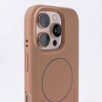 Desert Gold Vỏ từ tính silicon lỏng mới thích hợp cho iPhone 16 15 14 13 Promax Vỏ điện thoại 16 Plus Vỏ bảo vệ mềm