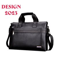 DESIGN 2023 - Túi Xách Da Nam Đựng Laptop - Túi Xách Nam Cao Cấp - Cặp da công sở - Loại 1