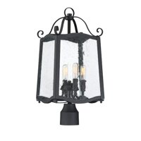 Designers Fountain 94796-BK Post Lantern, Black