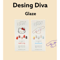 [Desing Diva X Sanrio Nhân Vật] Loại Sơn Bóng Móng Tay (kitty, cinnamoroll)