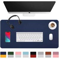 Deskpad Da PU Trải Bàn Làm Việc 120x60, 120x50, 100x50...Kiêm Miếng Lót Chuột Máy Tính Cỡ Lớn