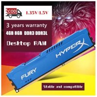 Desktop RAM 8GB DDR3 1333MHZ 1600Mhz 1866MHZ PC3-12800 PC3-10600U 240-Pin DIMM RAM PC3 Bộ nhớ máy tính để bàn