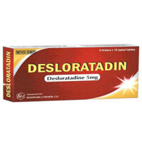 Desloratadin 5mg, chỉ định giảm các triệu chứng viêm mũi dị ứng