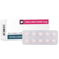 Desloratadin 5mg TV Pharm, giảm các triệu chứng liên quan viêm mũi dị ứng