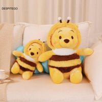Despitego Anime Nhân Vật Gấu Pooh Đồ Chơi Nhồi Bông Ong Sáng Tạo Trẻ Em Chơi Đồ Dùng