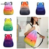 Despitego Ba lô thể thao di động Túi đi học dây rút Bơi lội