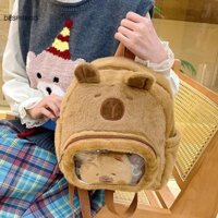 Despitego Capibara PVC Itabag Mềm Kawaii Girls